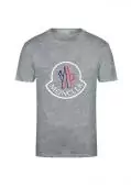 moncler unisex logo front t-shirt homme mcml79030